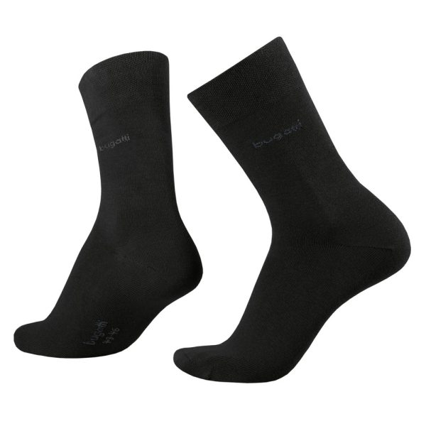 Bugatti Basic férfi zokni (2 pár) - fekete