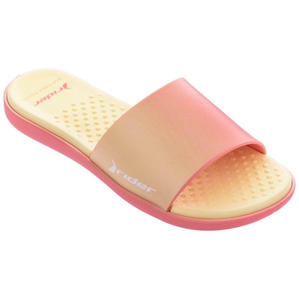 Rider Splash Slide III női papucs - rózsaszín/sárga