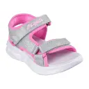 Skechers 303024L-Silver / rózsaszín