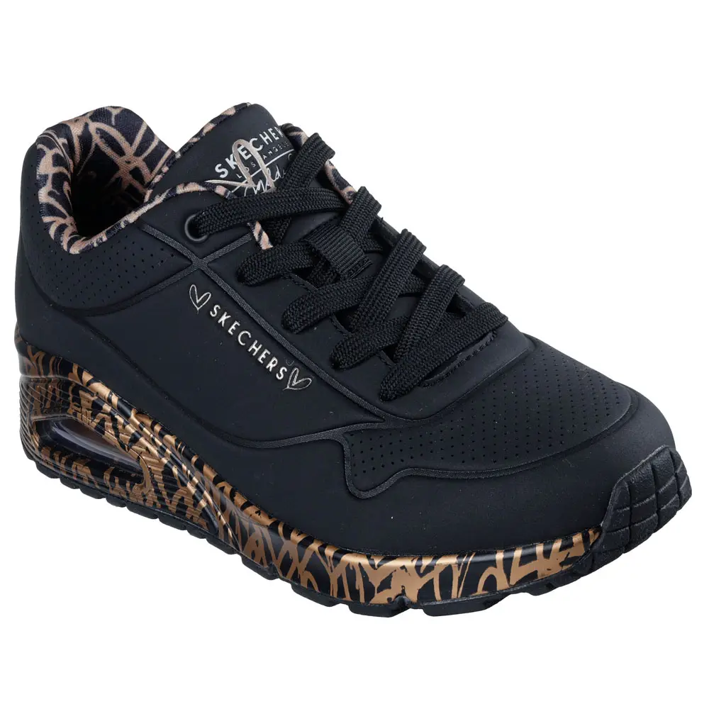 Skechers 155506-BKRG / fekete