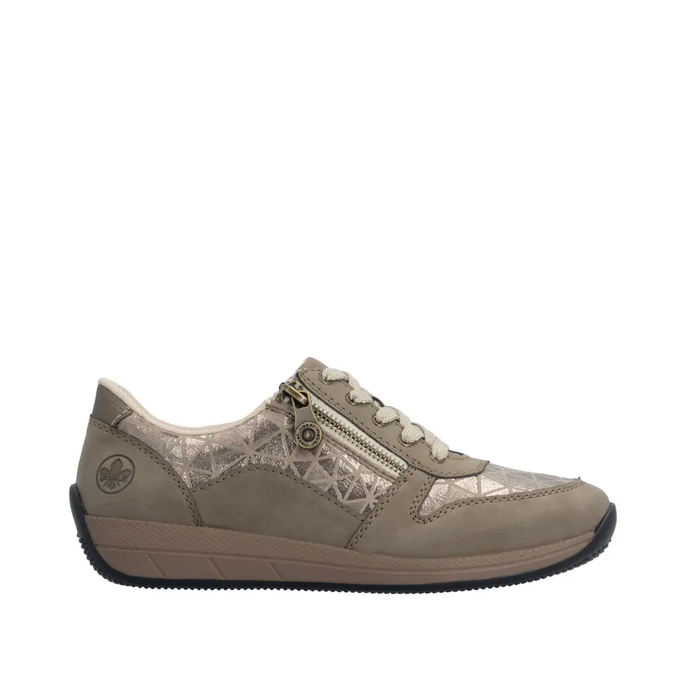 Rieker N1100-62 bézs / bronz