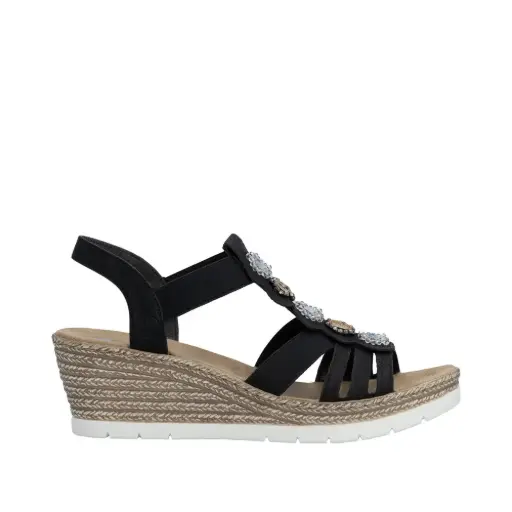 Rieker 619B2-00 / fekete